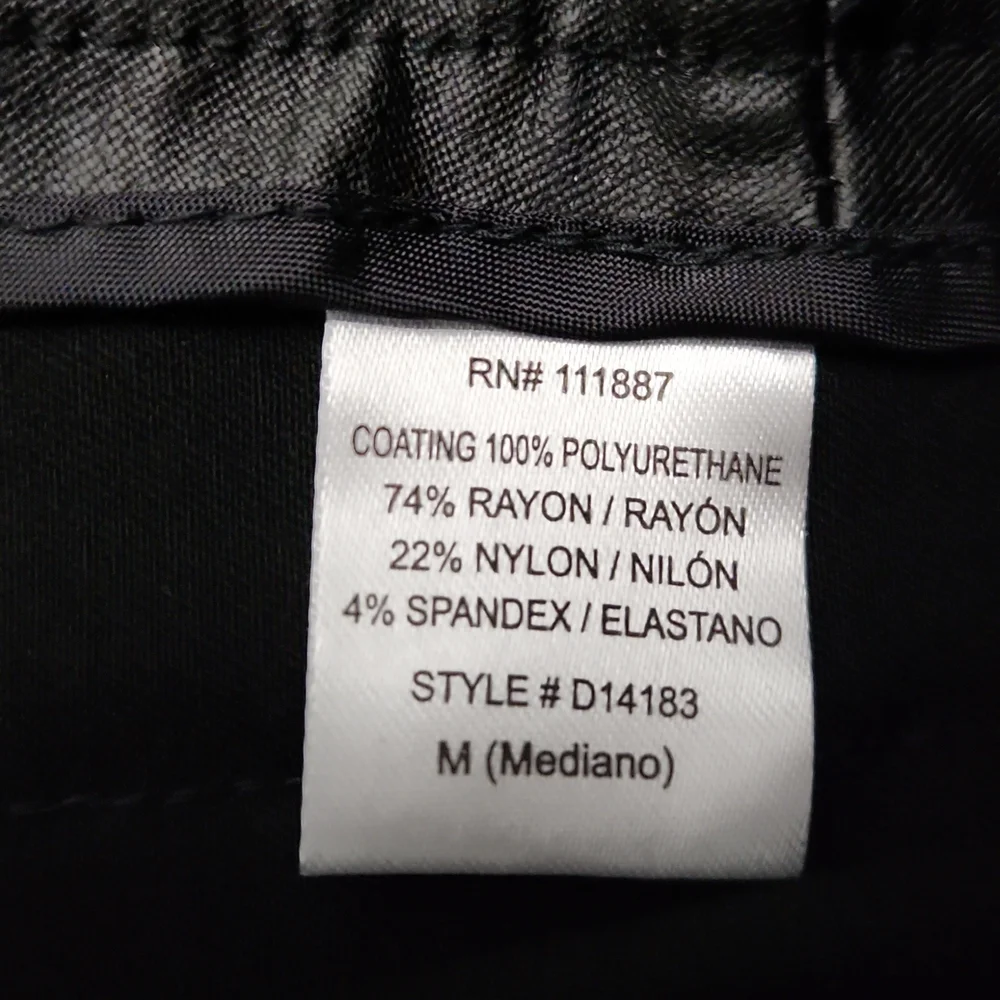 Dazz High Waist Pencil Skirt Faux Leather - Picture 9 of 12